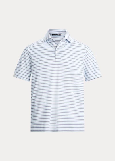 Ralph Lauren Classic Fit Tech Piqué Polo Herre Danmark (NAUWR4382)